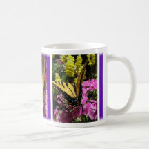 Butterfly Mug (5:Purple) - 3 Panel