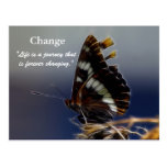 Butterfly of Change Motivational Postcards