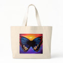 Butterfly Painting Art - Multi bags