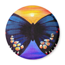 Butterfly Painting Art - Multi
