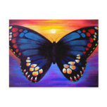 Butterfly Painting Art - Multi Post Cards