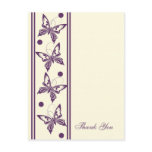 Butterfly Panel -Thank you Postcard