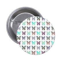 Butterfly Pattern Button