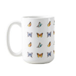 Butterfly Pattern: Vector Art mugs