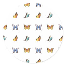 Butterfly Pattern: Vector Art Sticker