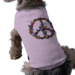 Butterfly Peace Symbol pet clothing