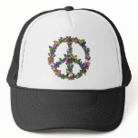 Butterfly Peace Symbol hats