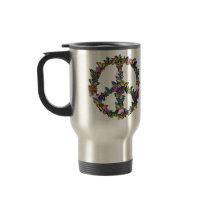 Butterfly Peace Symbol Coffee Mugs