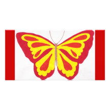Butterfly Photo Card
