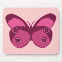 Butterfly Pinks mousepads