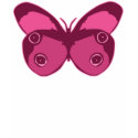 Butterfly Pinks t-shirts