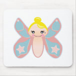 butterfly pixie girl mouse pad