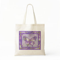 Butterfly Quilt Tote Bag