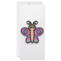 butterfly custom rack card