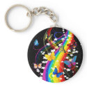 Butterfly Rainbow keychains