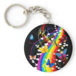 Butterfly Rainbow keychains