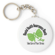 Butterfly Ribbon Mental Health Awareness Month