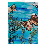 Butterfly Rose Card
