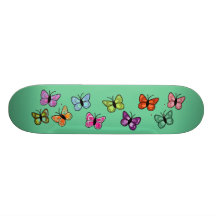 Butterfly row skateboard