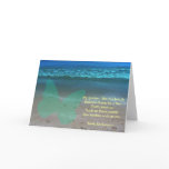butterfly sea greeting cards