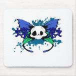 Butterfly Skull mousepads