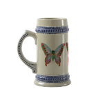 Butterfly Stein mugs
