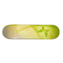 Butterfly Stripes 4 Skate Deck