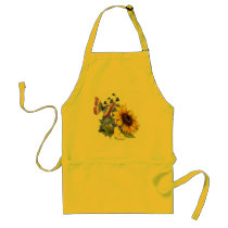 Butterfly Sunflower Garden