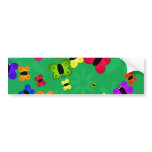 Butterfly Swarm bumper stickers