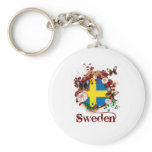 Butterfly sweden keychains