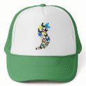 Butterfly Swirl Cap hats