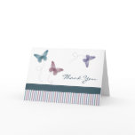 Butterfly Thank You Card