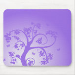 Butterfly tree mat mousepads