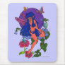 Butterfly Watching Fairy Mousepad