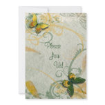 Butterfly Wedding Invitation