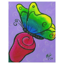 Butterfly with Rose