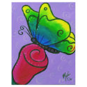 Butterfly with Rose flyers