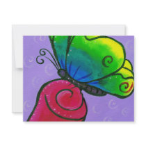Butterfly with Rose