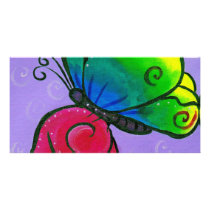 Butterfly with Rose