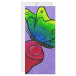 Butterfly with Rose rack cards