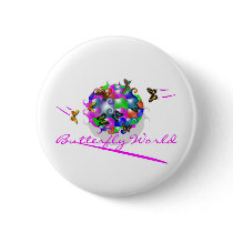 BUTTERFLY WORLD BUTTON