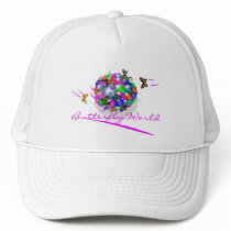 BUTTERFLY WORLD CAP HATS