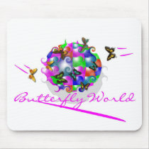 BUTTERFLY WORLD MOUSEPAD