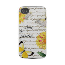 Butterfly Yellow Dahlia Garden Case