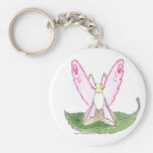 Butterfly Yoga, Lotus Pose Keychain