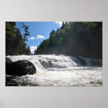 Buttermilk Falls in the Adirondacks. 08 301 Poster