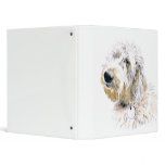 Butters the Cream Labradoodle Binders