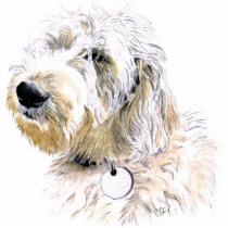 Butters the Labradoodle Sculpture photo sculptures