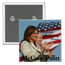 button7, Reform, Prosperity , Peace, McCain-Palin