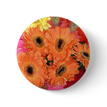 Button, "African Daisies # 29B"